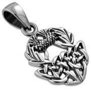 Thistle Silver Pendant, pn540